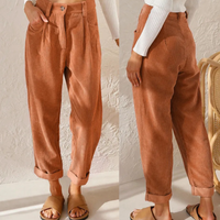 ALINE - Stylé pantalon en velours côtelé