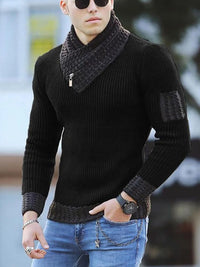 LAWRENCE - Pull vintage tricoté pour homme