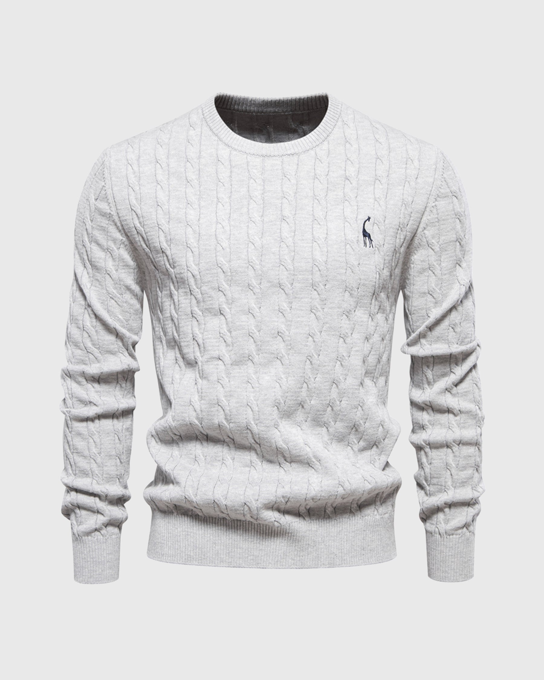 Geflochtener Strickpullover für Männer - Lioren