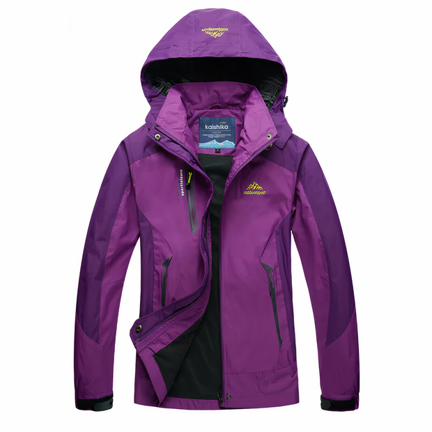 Liliana - Coupe-vent imperméable avec capuche
