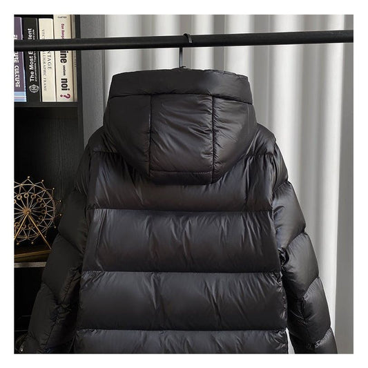 Veste d'hiver en duvet chaude et imperméable pour femmes