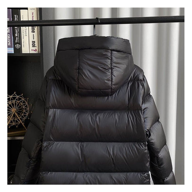 Veste d'hiver en duvet chaude et imperméable pour femmes