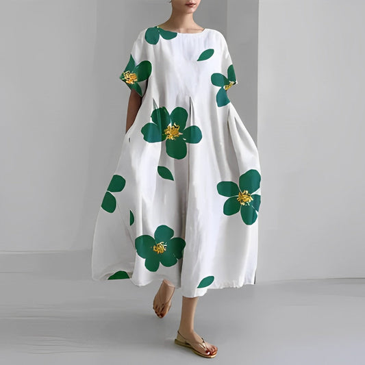 Katarina - Robe à fleurs boho pour une entrée en scène stylée