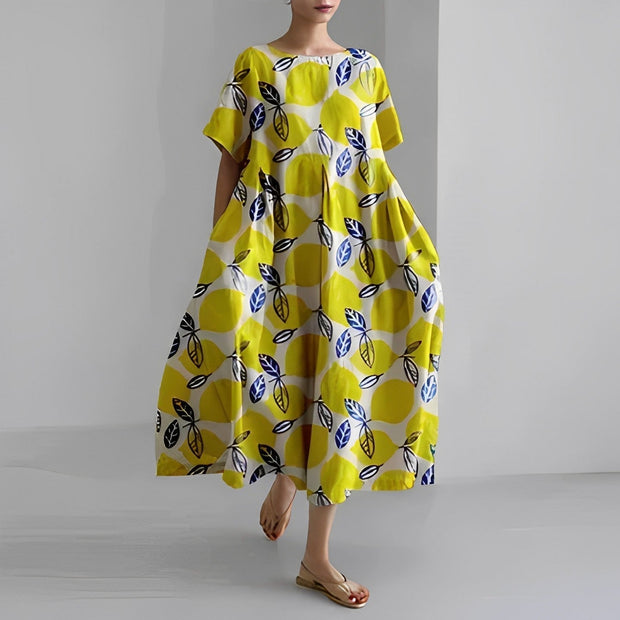 Katarina - Robe à fleurs boho pour une entrée en scène stylée