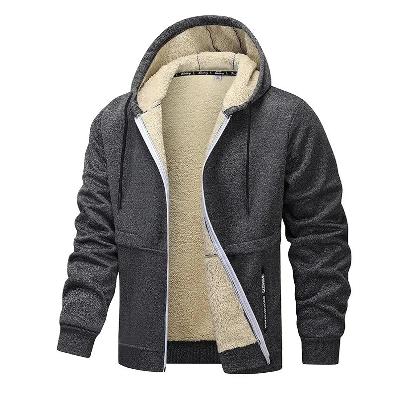 Herrenjacke aus Fleece-Innenstoff - Stu