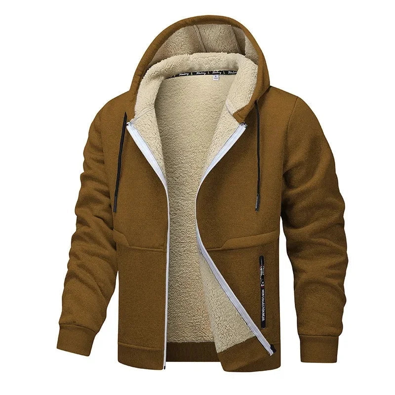 Herrenjacke aus Fleece-Innenstoff - Stu
