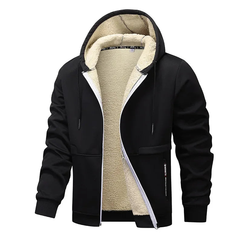Herrenjacke aus Fleece-Innenstoff - Stu