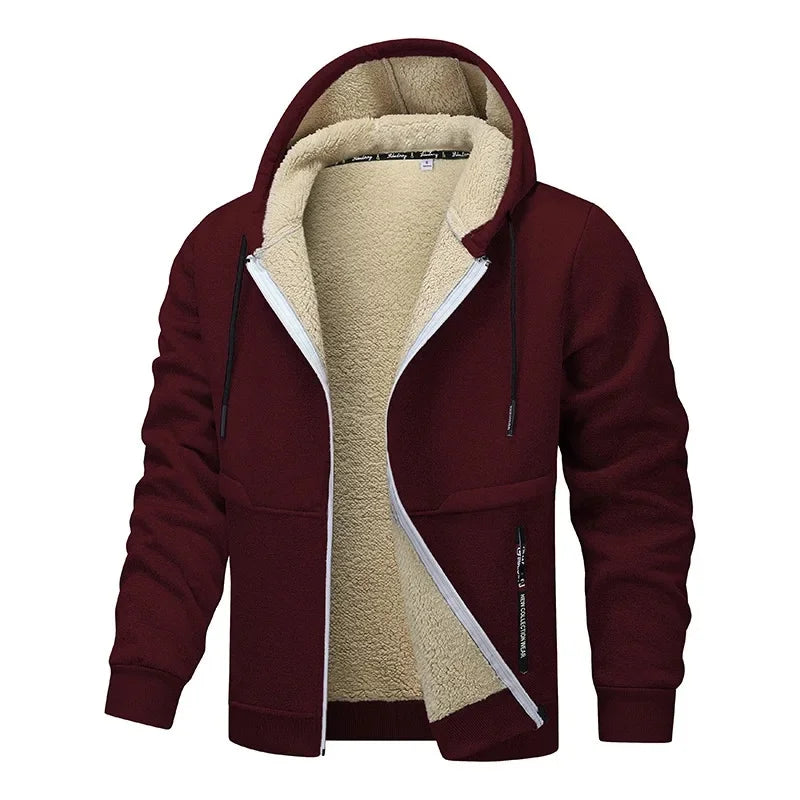 Herrenjacke aus Fleece-Innenstoff - Stu