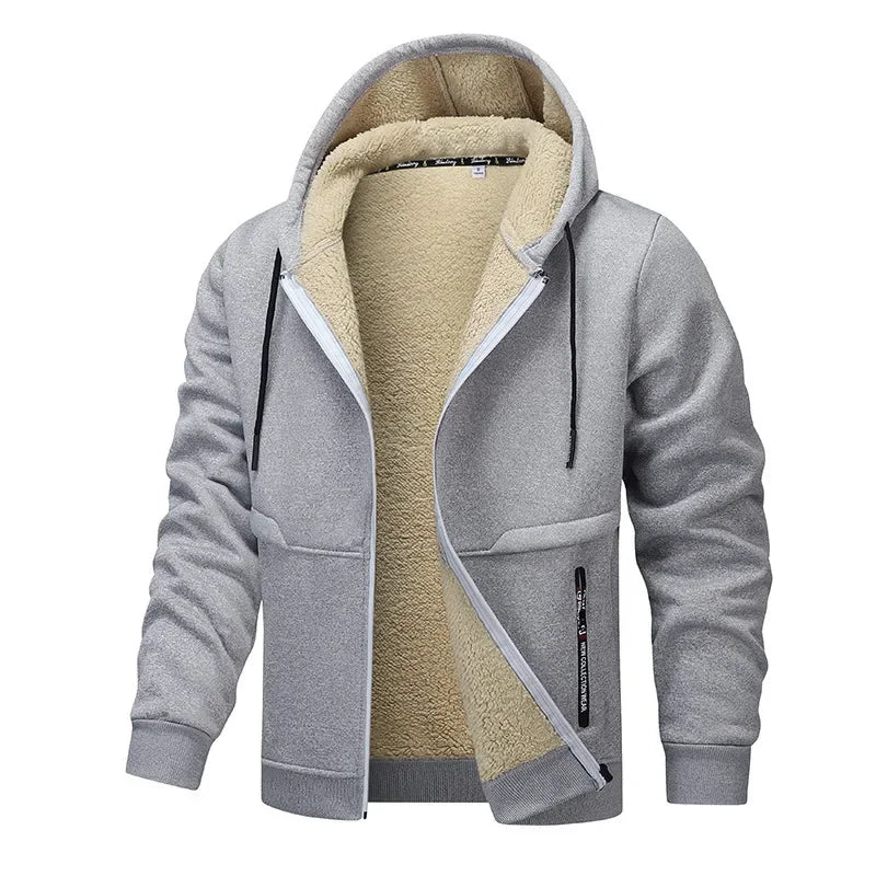 Herrenjacke aus Fleece-Innenstoff - Stu