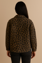 Damenjacke mit Leopardenmuster - Leandra