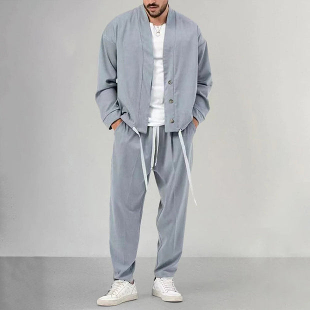 OREEZ - Cardigan et pantalon pour hommes