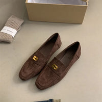 Lina - Chaussures britanniques en daim léger