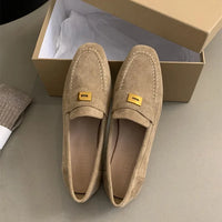 Lina - Chaussures britanniques en daim léger