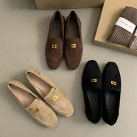 Lina - Chaussures britanniques en daim léger