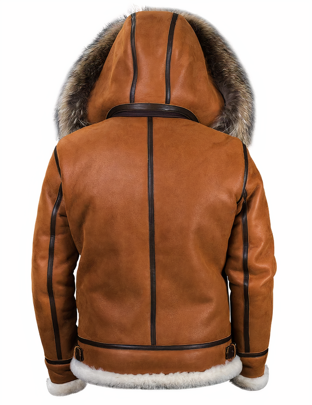 Malcolm - Veste d'hiver en cuir
