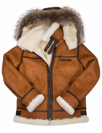 Malcolm - Veste d'hiver en cuir