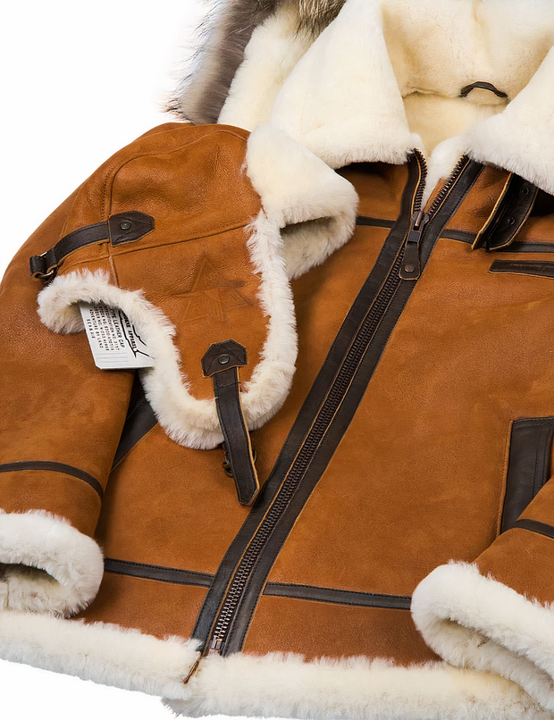 Malcolm - Veste d'hiver en cuir
