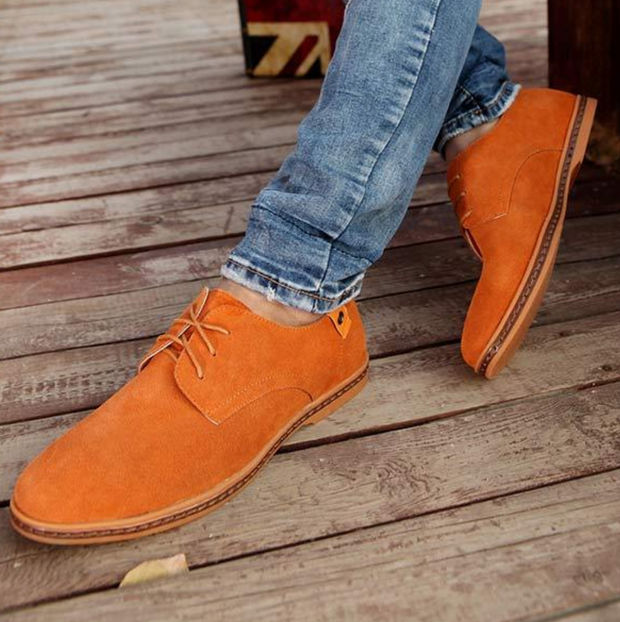 Masimo - Chaussures élégantes en daim pour hommes