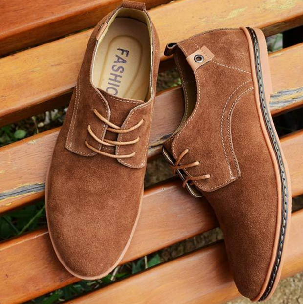Masimo - Chaussures élégantes en daim pour hommes