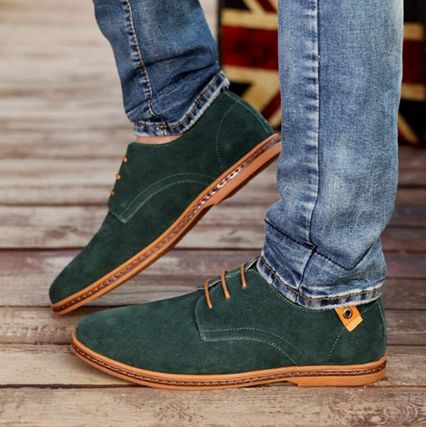 Masimo - Chaussures élégantes en daim pour hommes
