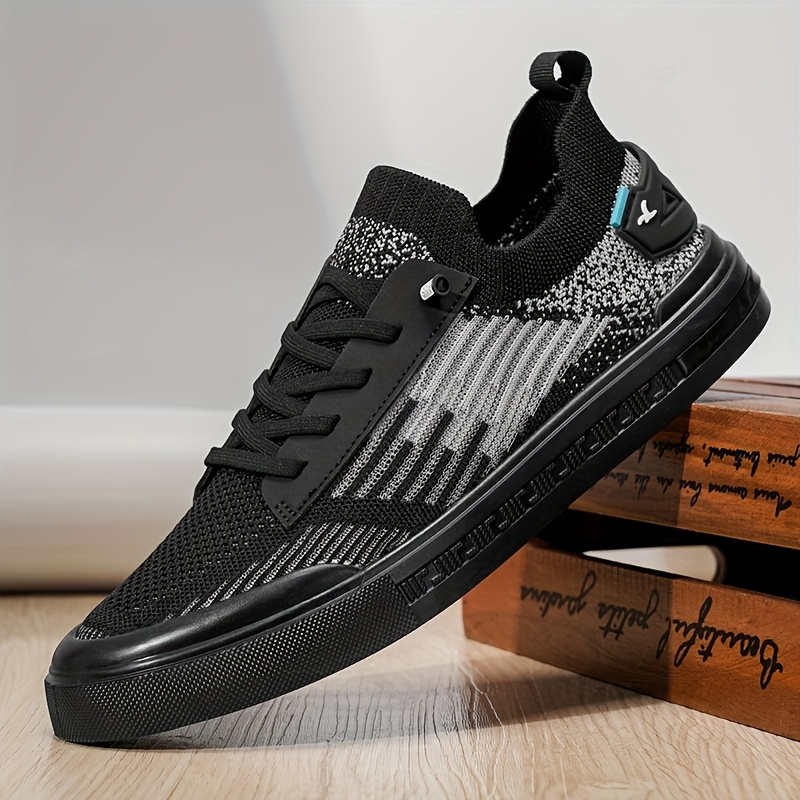 Textilschuhe zum Schnüren für Männer mit dicker Sohle - Thomas