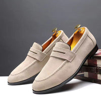 Mocassins classiques en daim souple pour hommes - Josh