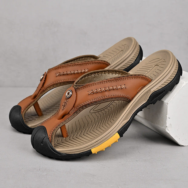 Tongs pour hommes avec semelle de traction renforcée - Zorven