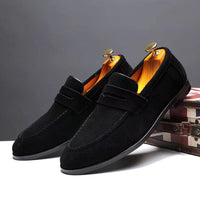 Mocassins classiques en daim souple pour hommes - Josh