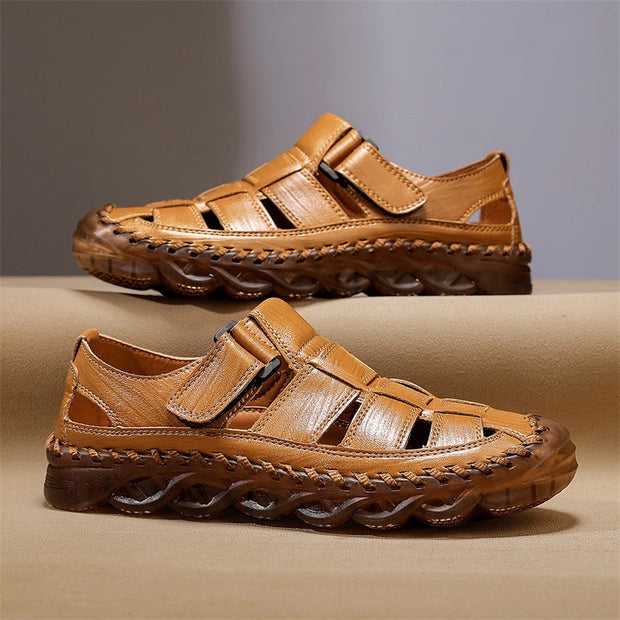 Sandales fermées pour hommes avec fermeture réglable ergonomique - Darven