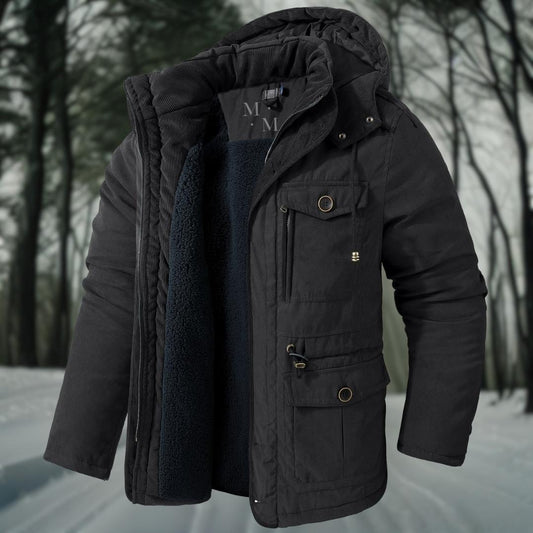 UrbanSherpa - Veste en coton avec style et chaleur