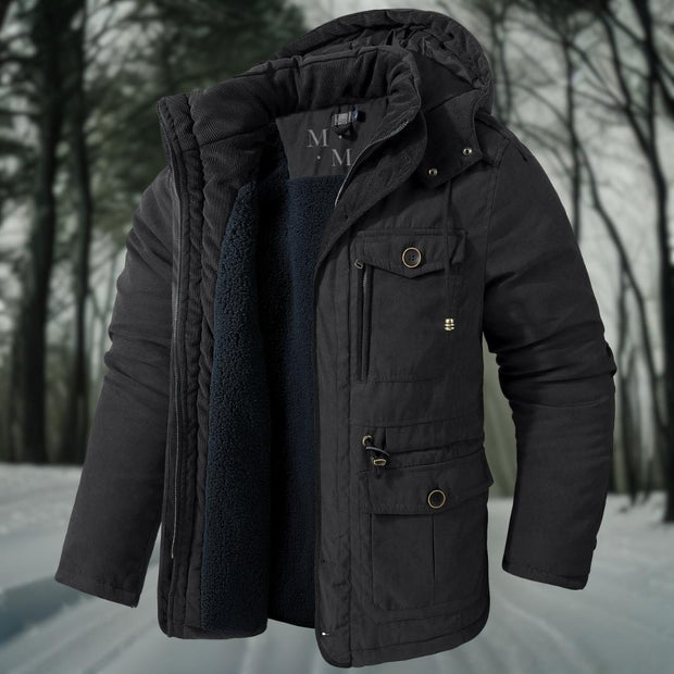 UrbanSherpa - Veste en coton avec style et chaleur