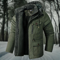 UrbanSherpa - Veste en coton avec style et chaleur