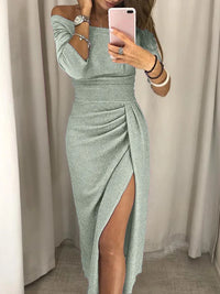Pia - Elegant off-the-shoulder dress