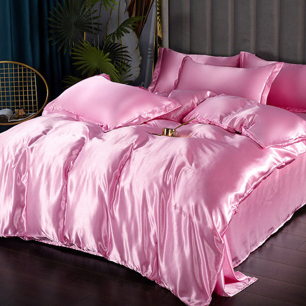 Housse de couette de luxe en soie