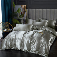 Housse de couette de luxe en soie