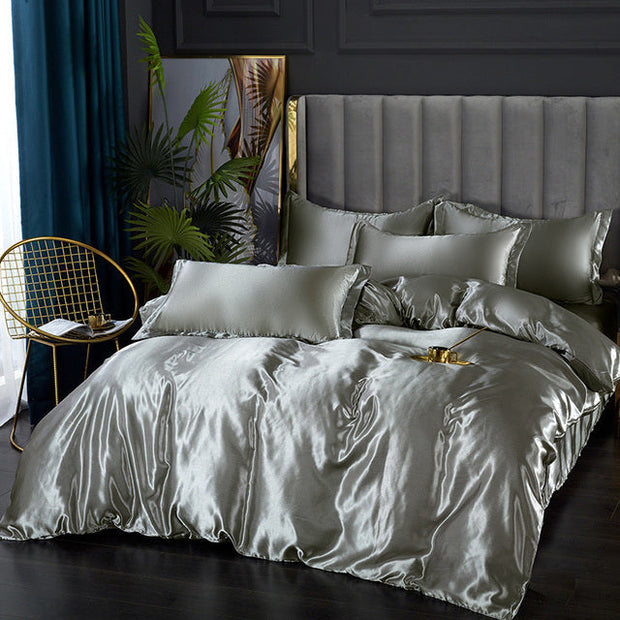 Housse de couette de luxe en soie