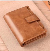 Porte-monnaie antivol pour homme avec protection RFID