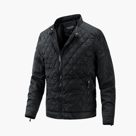 Elégante veste matelassée de transition pour hommes