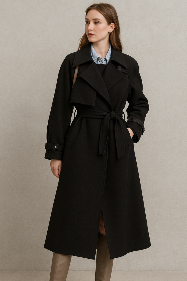Lina - Manteau trench style chic