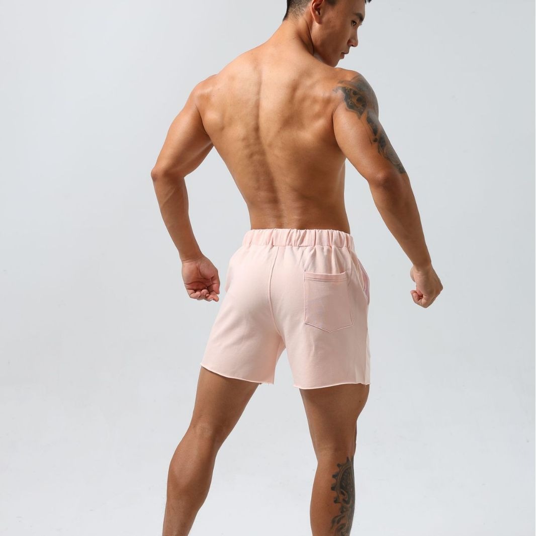 Gerade geschnittene Herren-Sportshorts aus Baumwolle - Ivan