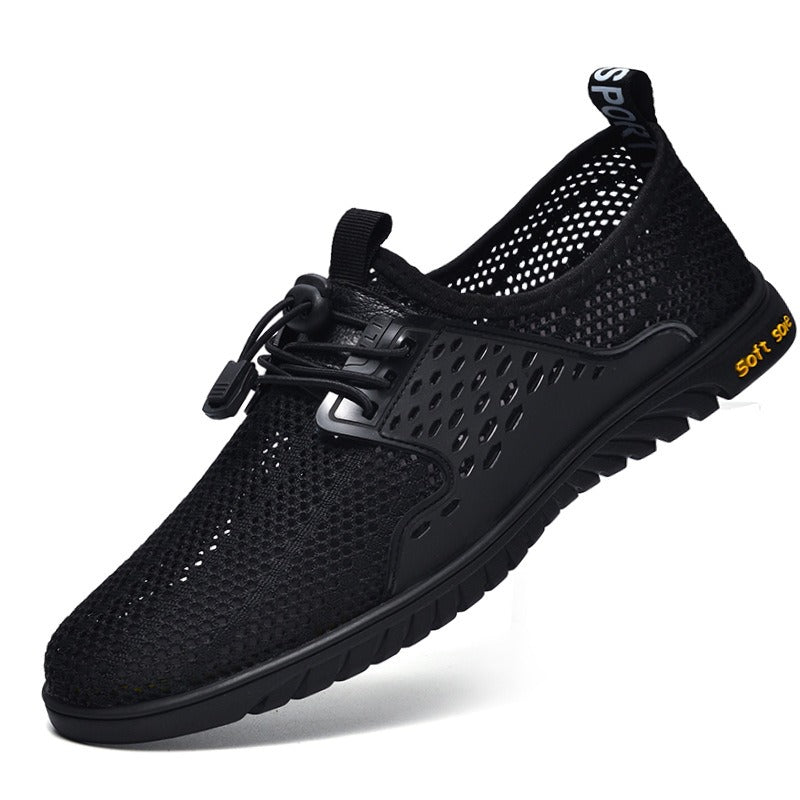 Atmungsaktive Mesh-Turnschuhe für Männer in leichtem Stil - Damien