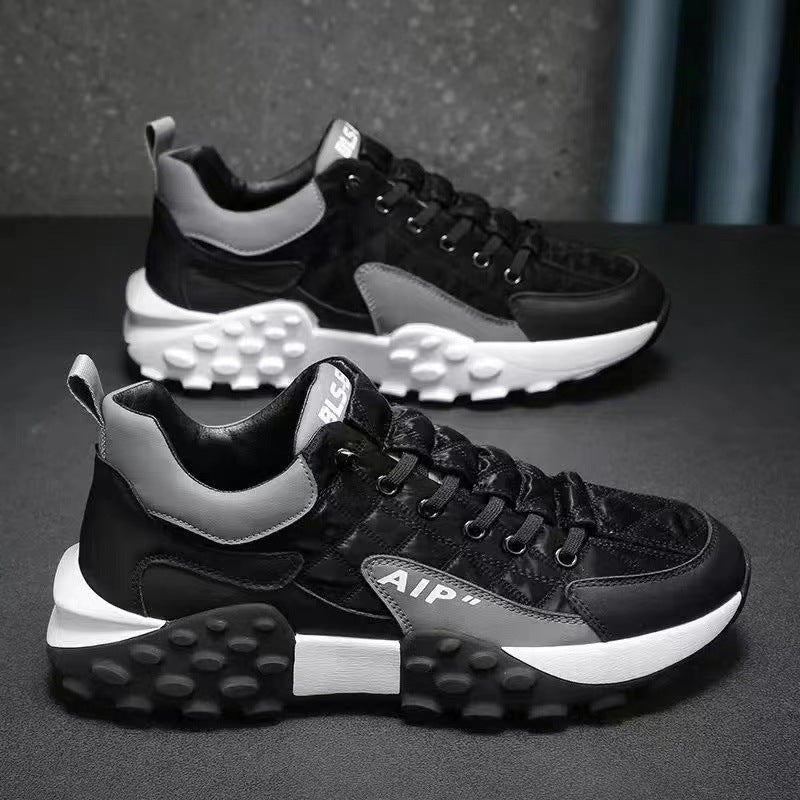 Herrenschuhe mit gepolsterter Textur und Traktionssohle - Drakon