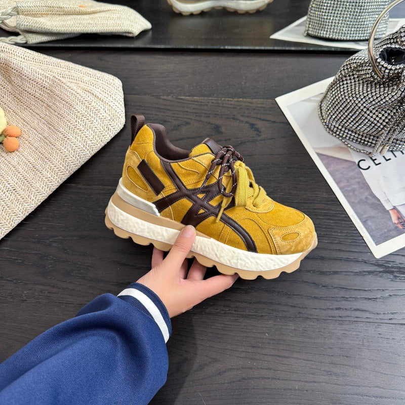 Urban Turnschuhe für Frauen mit Wildlederdetails - Jera
