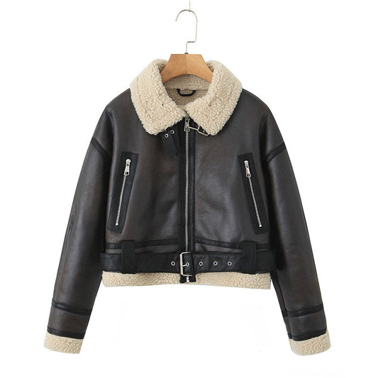 Veste d'aviateur pour femme avec doublure thermique - Althea