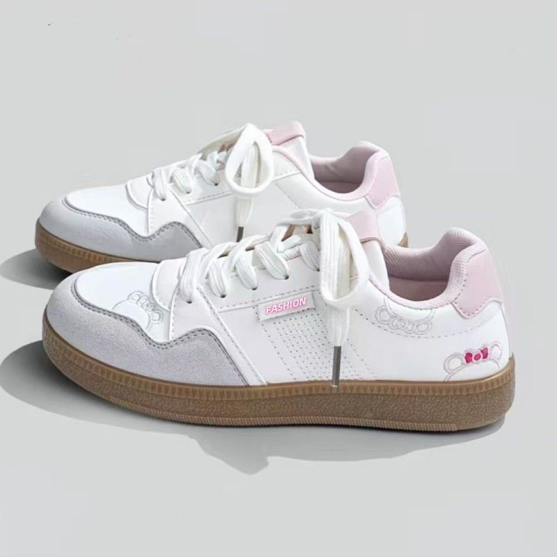Damen Court Casual Tennisschuhe mit gesticktem Detail - Katherine