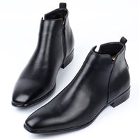Herren Chelsea-Stiefel Leder Seitenreißverschluss - Matius
