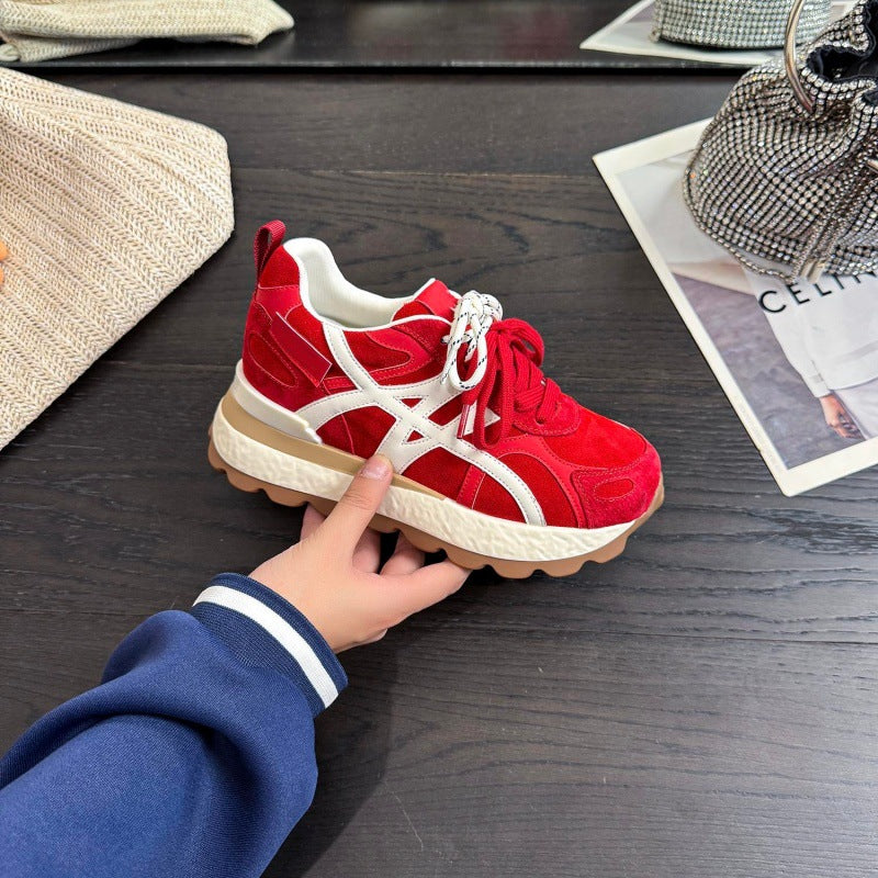 Urban Turnschuhe für Frauen mit Wildlederdetails - Jera