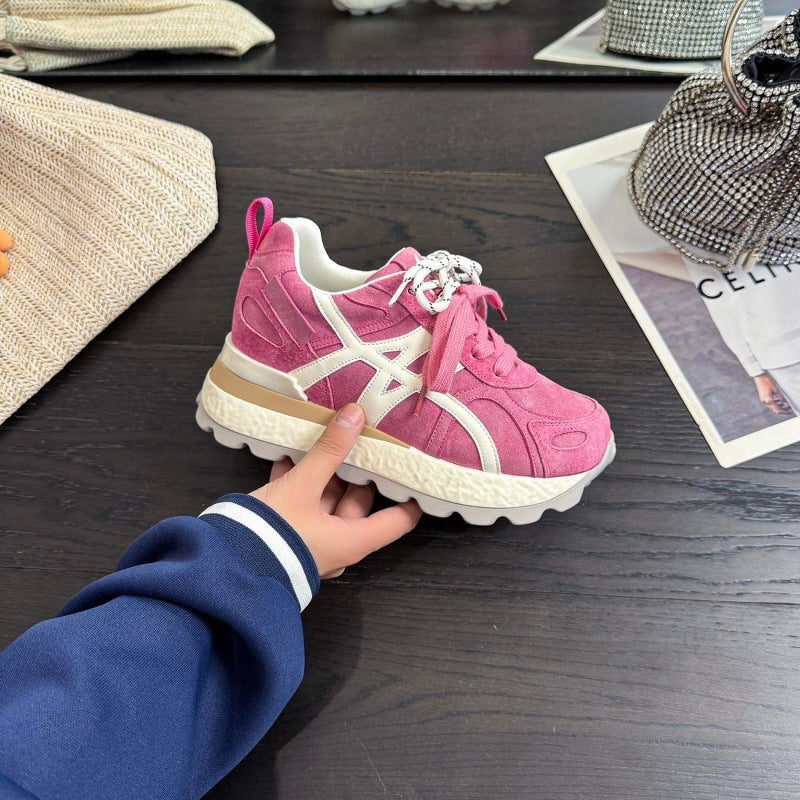 Urban Turnschuhe für Frauen mit Wildlederdetails - Jera