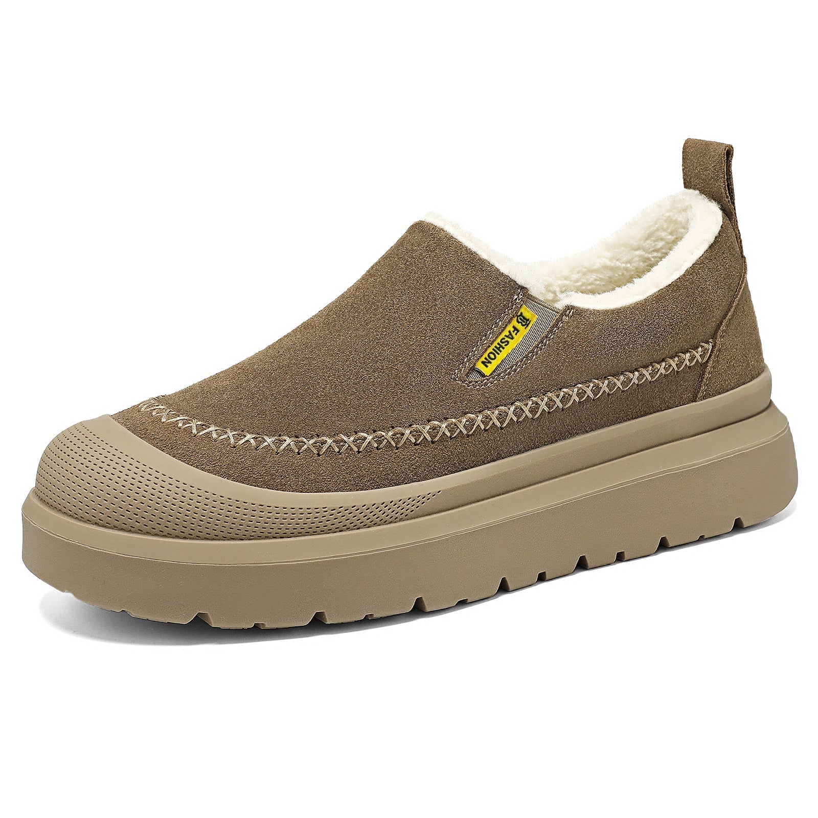 Fleecegefütterte Damen Plateau-Stiefel - Kayla