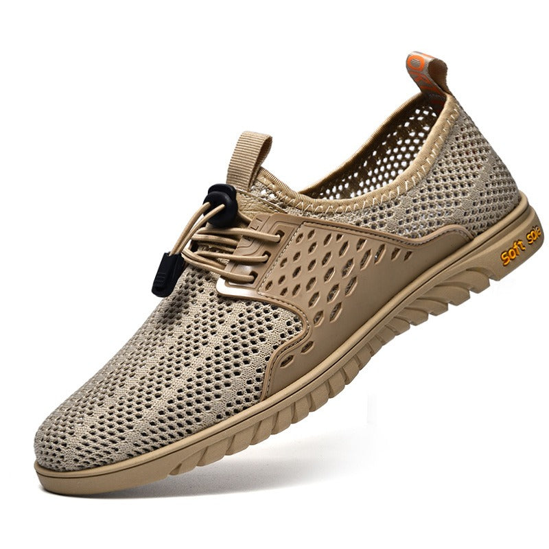 Atmungsaktive Mesh-Turnschuhe für Männer in leichtem Stil - Damien
